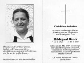 Bauer Hildegard