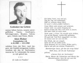 Holzer, Alois