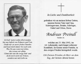 Preindl, Andreas