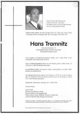 Tramnitz Hans