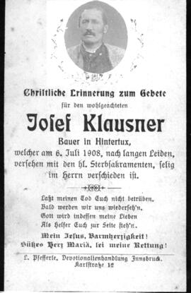 Klausner, Josef