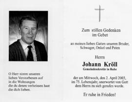Kroell, Johann