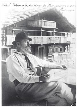 Ing. Hubert Steinach, der Erbauer des Mariensteiges