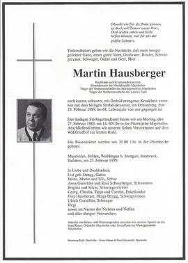 Hausberger Martin