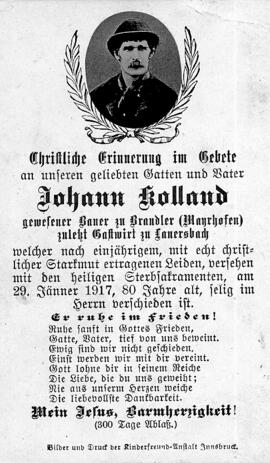 Kolland, Johann
