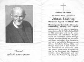 Sponring, Johann