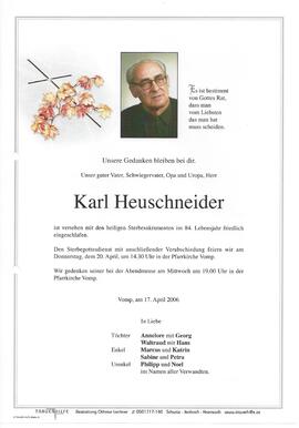 Heuschneider Karl