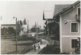 Die Hauptstraße um 1920