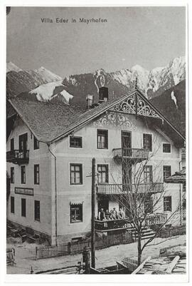 457, Villa Eder, Bäckn, in Mayrhofen Straß