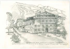 Gasthof Alte Post, "Lackner" in Mayrhofen, Besitzer Friedrich Dengg