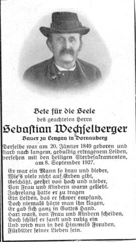 Wechselberger, Sebastian