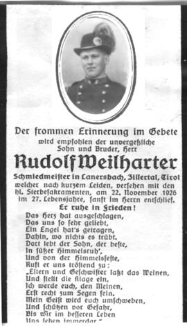 Weilharter, Rudolf
