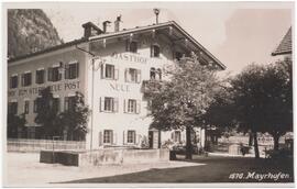 400 Neue Post Hotel Gasth. Wildauer  um 1900