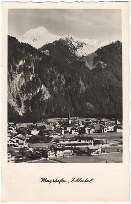 Mayrhofen gegen Ahornspitze Ansichtskarte