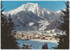 Mayrhofen nach Süden, Winter