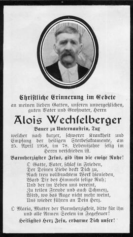 Wechselberger, Alois