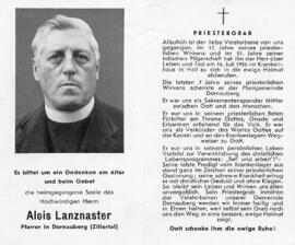 Lanznaster, Alois