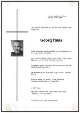 Haas Georg