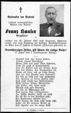 Hauser Franz