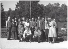 Gemeinde Ausflug der Gemeinde 1953