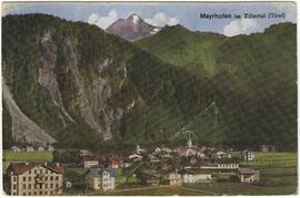 Mayrhofen gegen Ahornspitze