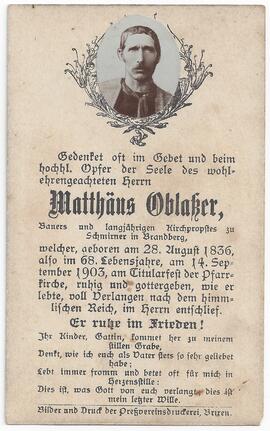 Oblasser Matthäus