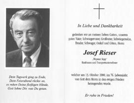 Rieser, Josef