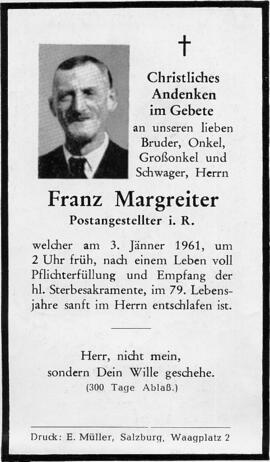 Margreiter, Franz