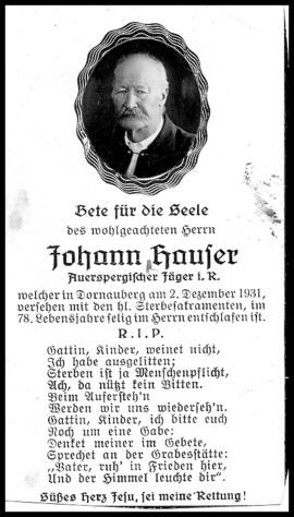 Hauser Johann