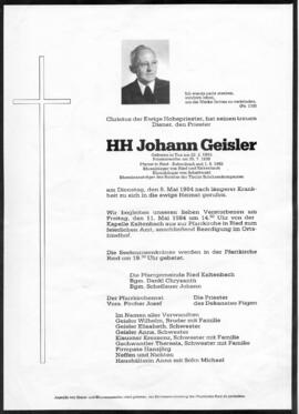 Geisler, Johann