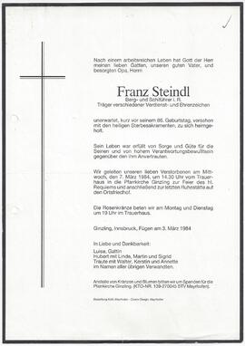 Steindl Franz