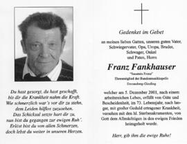 Fankhauser Franz, vulgo "Saustein Fronz"