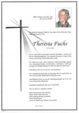 Fuchs Theresia