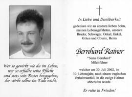 Rainer, Bernhard