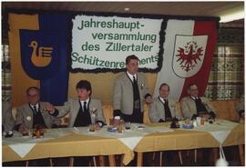 Hauptversammlung Zillertaler Schützenregiment