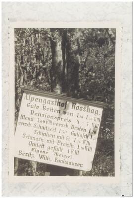 Ginzlin-Dornauberg Gem. Finkenberg Reklame Roßhaag