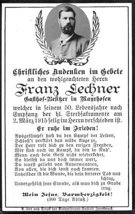 Lechner, Franz