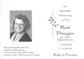 Pinzger, Rosi