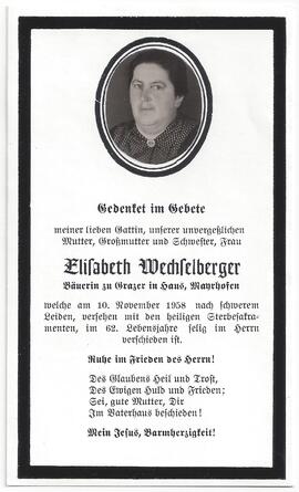 Wechselberger Elisabeth