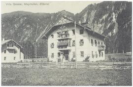 455 Geisler Villa die Stuner Dindlang Gärtnerei, heute Romanelli Apatr Alpina  und Haus Michl Krö...