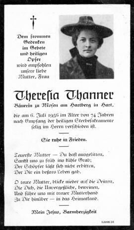 Thanner, Theresia