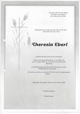 Eberl Theresia