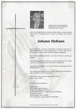 Hollaus Johann