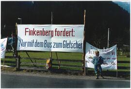 Demonstration der Finkenberger 1991