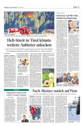 Heli-Streit in Tirol könnte weitere Anbieter anlocken