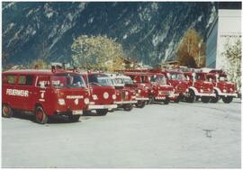 Feuerwehr und Wagenpark 1978