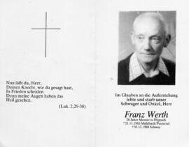 Werth, Franz