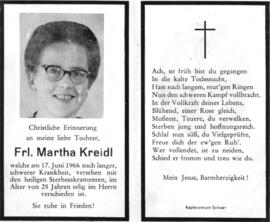 Kreidl, Martha