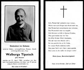 Tipotsch, Walburga