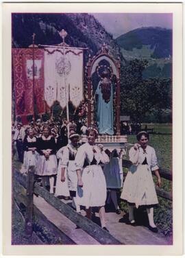 Prozession zur Laubichler Kapelle 1962